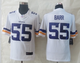 New Nike Minnesota Vikings 55 Barr White Limited Jerseys