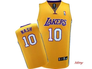 kids jerseys Lakers Nash 10# yellow