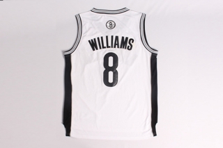 Nba Jerseys Brooklyn Nets  8# williams white