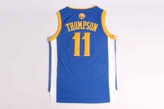 NBA jerseys  Warriors 11# Thompson Blue