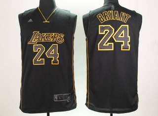 NBA Jerseys Laker 24# kobe bryant black-01