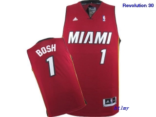 NBA Jerseys Heat 1# bosh red