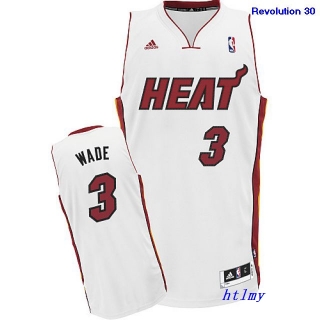 NBA Jerseys Heat 3# wade white