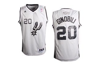 NBA jersey Spurs 20# GINOBILI Grey