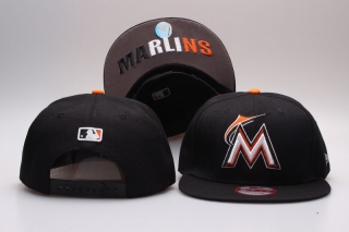 MLB Florida Marlin snapback-23