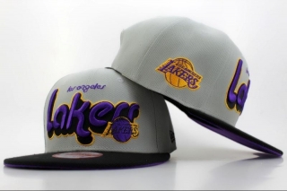 NBA Larkers Snapback-49