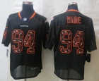 2014 New Nike Denver Broncos 94 Ware Lights Out Black Elite Jerseys