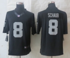 2014 New Nike Oakland Raiders 8 Schaub Black Limited Jerseys
