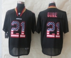 2014 New Nike San Francisco 49ers 21 Gore USA Flag Fashion Black Elite Jerseys