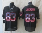 2014 New Nike Tampa Bay Buccaneers 83 Jackson USA Flag Fashion Black Elite Jerseys