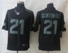 New Nike Green Bay Packers 21 Clinton-Dix Impact Limited Black Jerseys
