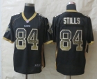 New Nike New Orleans Saints 84 Stills Drift Fashion Black Elite Jerseys