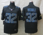 New Nike San Diego Charger 32 Weddle Impact Limited Black Jerseys