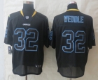 New Nike San Diego Charger 32 Weddle Lights Out Black Elite Jerseys