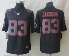 New Nike Tampa Bay Buccaneers 83 Jackson Impact Limited Black Jerseys