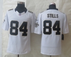 Nike New Orleans Saints 84 Stills White Limited Jerseys