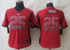 Women New Nike San Francisco 49ers 25 Ward Drift Fashion Red Elite Jerseys