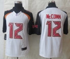 2014 New Nike Tampa Bay Buccaneers 12 McCown White Limited Jerseys