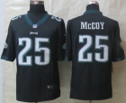 New Nike Philadelphia Eagles 25 McCoy Black Limited Jerseys