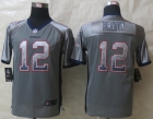 Youth 2014 New Nike New England Patriots 12 Brady Drift Fashion Grey Elite Jerseys