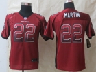 Youth 2014 New Nike Tampa Bay Buccaneers 22 Martin Drift Fashion Red Elite Jerseys