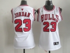 Women Jersey Bulls JORDAN 23# white
