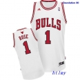Nba Jerseys Bulls Rose 1# white