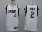 NBA jerseys dallas mavericks 2# kidd white