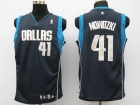NBA jerseys dallas mavericks 41# nowitzki blue