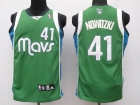 NBA jerseys dallas mavericks 41# nowitzki green