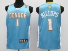 NBA jerseys denver Nuggets 1# billups blue