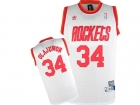 NBA jerseys Houston Rockets 34# olajuwon white