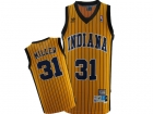 NBA jerseys Pacers 31# Miller yellow