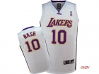 NBA Jerseys Laker 10# NASH white