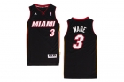 NBA Jerseys Heat 3# wade black-02