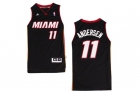 NBA Jerseys Heat 11# Andersen black