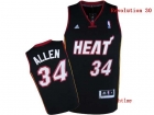 NBA Jerseys Heat 34# Allen black