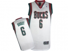 NBA jerseys Milwaukee bucks 6# BOGUT white