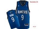 NBA jerseys Minnesota timberwolve 9# RUBIO blue-02