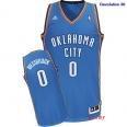 NBA jerseys Oklahoma City Thunder 0# westbrook blue