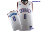NBA jerseys Oklahoma City Thunder 0# westbrook White