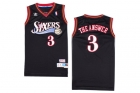 NBA jerseys philadelphia 76ers 3# IVERSON black