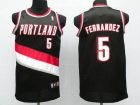 NBA Jerseys Trailblazers 5# FERNANDEZ black
