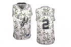 NBA jersey Spurs 2# Leonard black-02