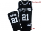 NBA jersey Spurs 21# duncan black