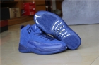 Air Jordan 12 “Blue Suede”men-2043