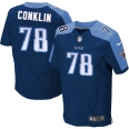 NFL  jerseys #78 CONKLIN blue